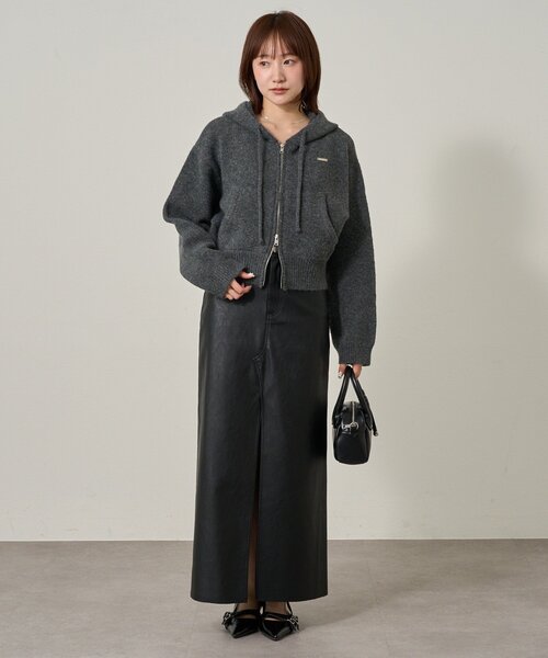 M-LINE パーカー 「mline」ニットパーカー レディース : ZOZOTOWN