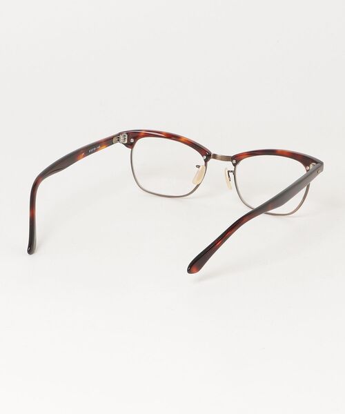 「BJ Classic Collection」 メガネ - ブラウン レディース_画像3