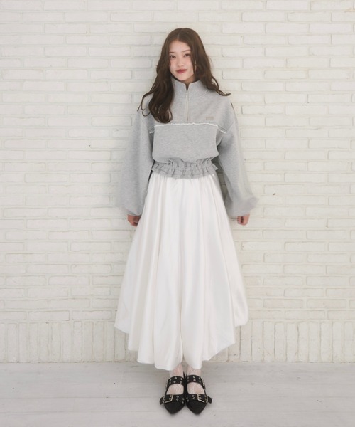 「mellowneon」 長袖カットソー FREE グレー レディース_画像7