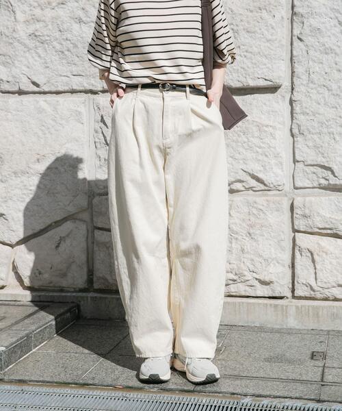 ITEMS URBANRESEARCH（アイテムズ アーバンリサーチ） ワイドパンツ