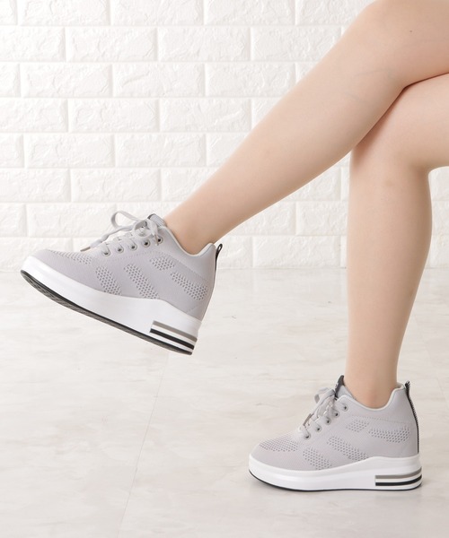「Lace Ladies」 「Fashion」シューズ 23.5 ブラック レディース_画像6