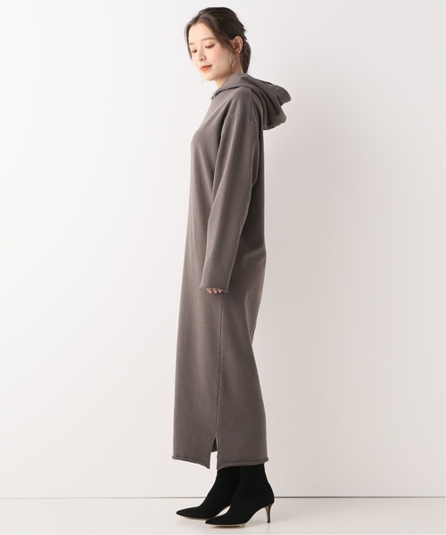 「Plage」 長袖ワンピース - グレー レディース_画像4