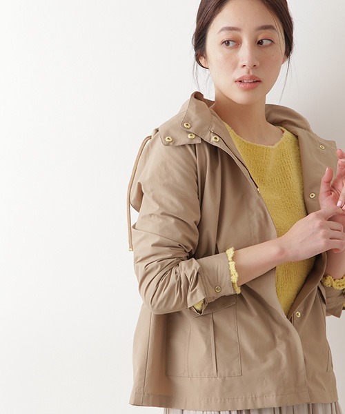「NATURAL BEAUTY BASIC」 ブルゾン SMALL カーキ レディース_画像3