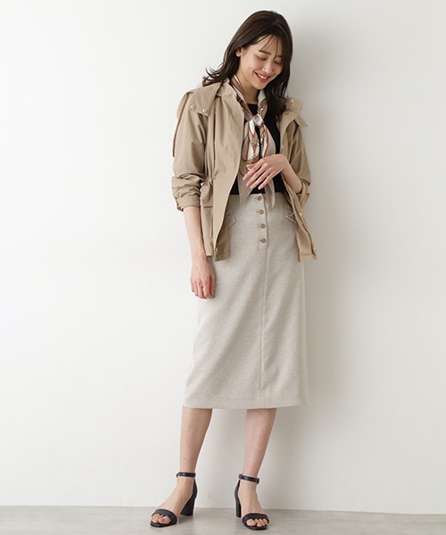 「NATURAL BEAUTY BASIC」 ブルゾン SMALL カーキ レディース_画像5