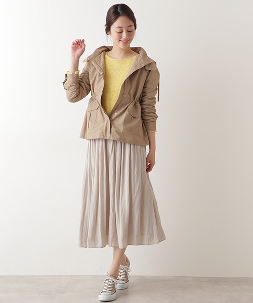 「NATURAL BEAUTY BASIC」 ブルゾン SMALL カーキ レディース_画像6