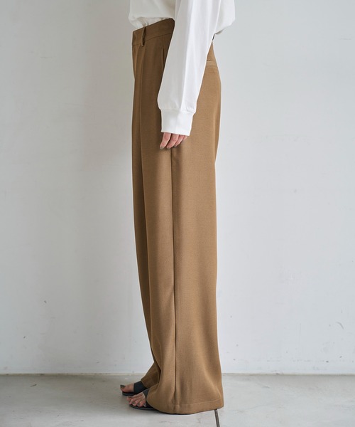 「meilmada」 スラックス SMALL アイボリー レディース_画像3