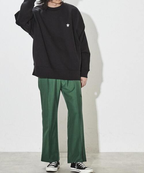 「CONVERSE TOKYO」 スウェットカットソー MEDIUM ベージュ レディース_画像5