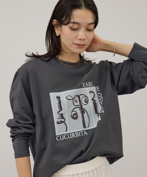 SALON adam et rope'（サロン アダム エ ロペ） tシャツ 「KARL