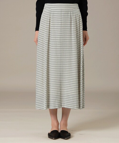 「MACKINTOSH LONDON」 フレアスカート 38 ベージュ レディース_画像9