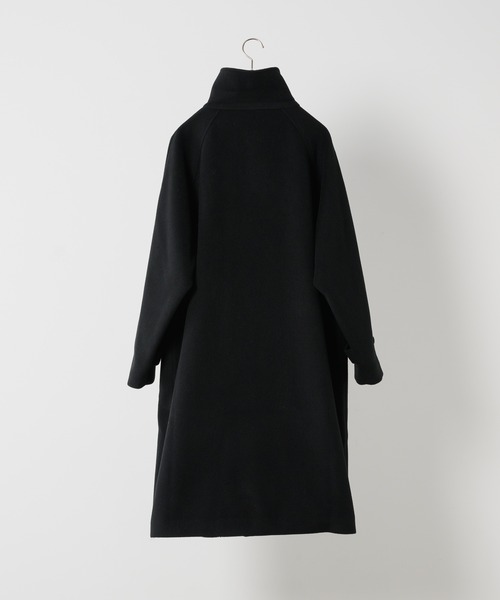 「FEKETE」 ステンカラーコート SMALL グレー メンズ_画像3