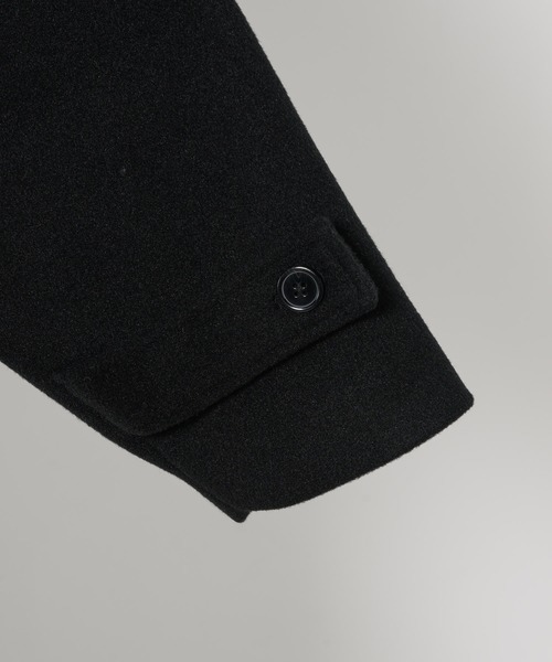 「FEKETE」 ステンカラーコート SMALL グレー メンズ_画像7