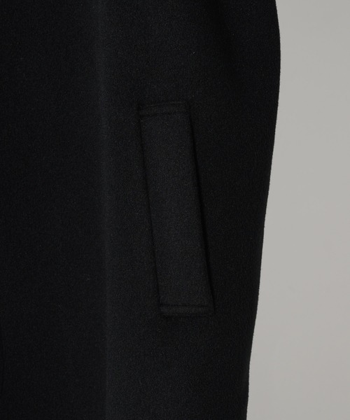 「FEKETE」 ステンカラーコート SMALL グレー メンズ_画像9