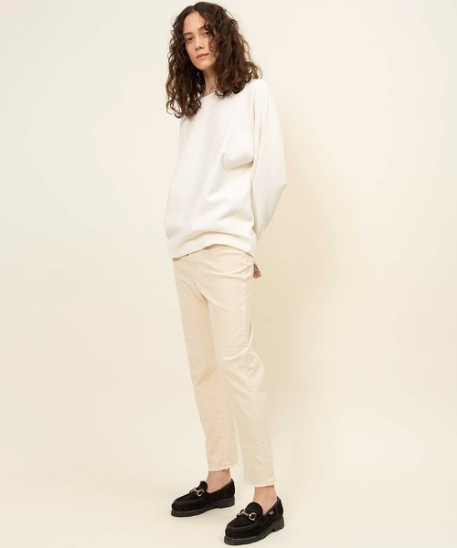 「Johnbull」 コーデュロイパンツ LARGE チャコールグレー レディース_画像4