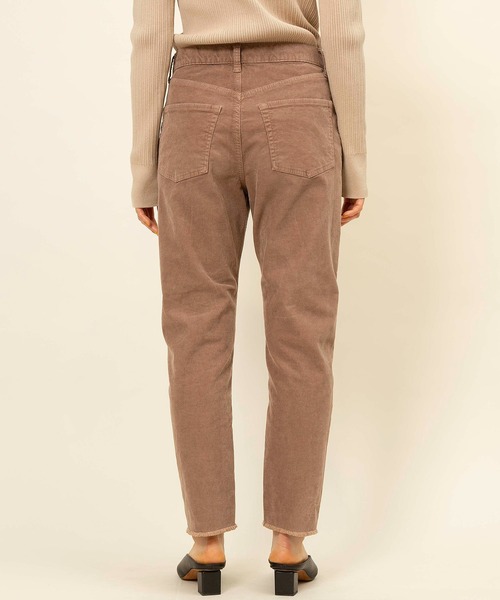 「Johnbull」 コーデュロイパンツ LARGE チャコールグレー レディース_画像6