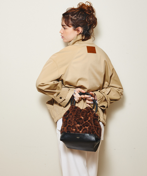 「LOWELL things」 2WAYバッグ フリー ブラウン レディース_画像9