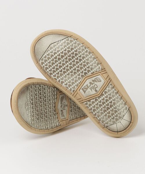 「ISLAND SLIPPER」 フラットサンダル 5 ブラウン レディース_画像3