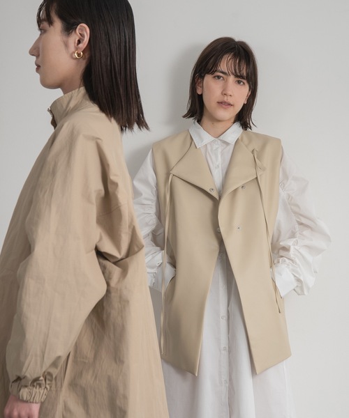 「lawgy」 ベスト FREE ベージュ レディース_画像5