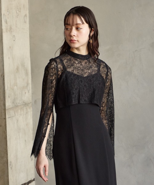 「AIMER」 長袖ブラウス MEDIUM グレー レディースの画像6