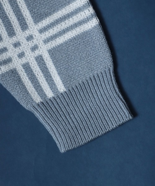 「ANPAS」 「cathy’s closet」ニットカーディガン M ベージュ系その他 メンズの画像3