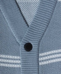 「ANPAS」 「cathy’s closet」ニットカーディガン M ベージュ系その他 メンズの画像5