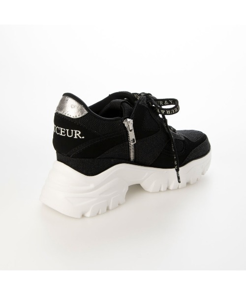 「EVOL」 「Yukko」ローカットスニーカー X-SMALL アイボリー レディース_画像4
