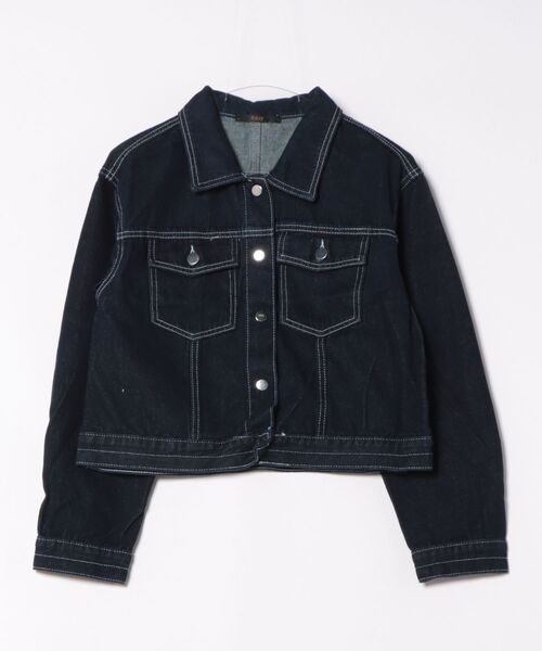 デニムジャケット gジャン ショート丈 Gジャン レディース : ZOZOTOWN