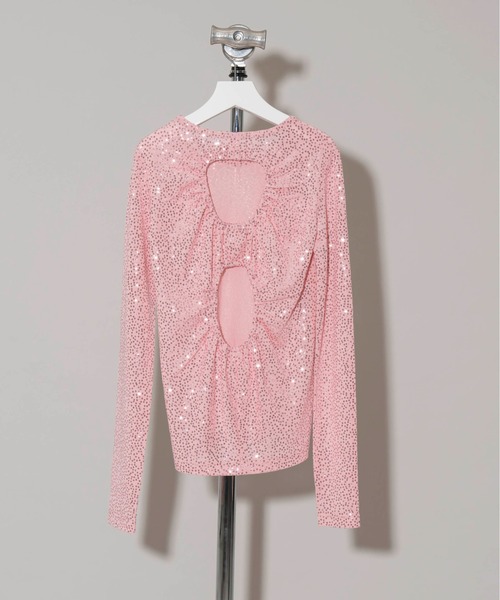 「MAISON SPECIAL」 長袖カットソー FREE グレー レディース_画像8