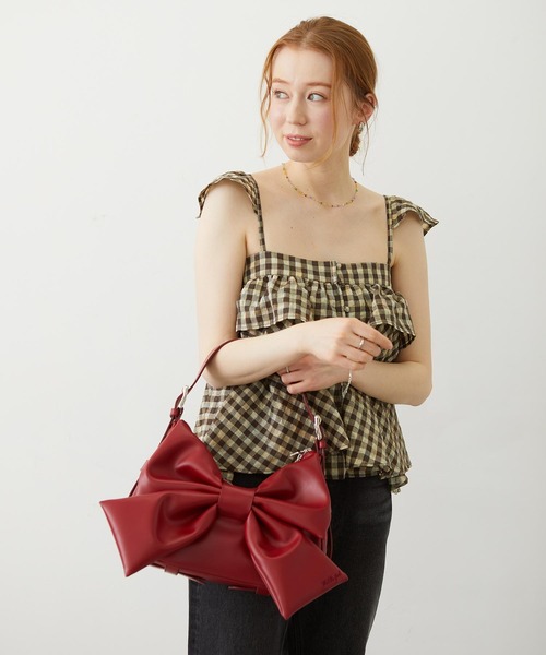 MILKFED.（ミルクフェド） ショルダーバッグ バッグ RIBBON BAG