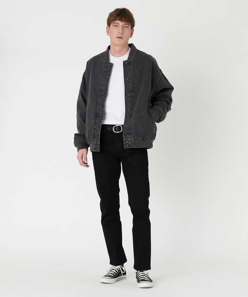 「Levi's」 デニムジャケット M ブラック メンズの画像