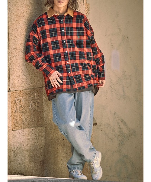 「U.S. POLO ASSN.」 長袖シャツ SMALL イエロー メンズ_画像9