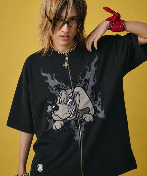GALFY（ガルフィー） tシャツ 「GALFY/ガルフィー」ハーフ＆ハーフ Tee 