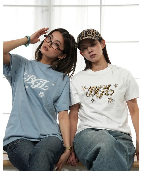 BGL tシャツ 半袖 STAR LOGO TEE / スター / 星柄 / キラキラ