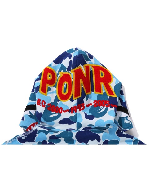 APE ジップパーカーXL A bathing ape® 青 A BATHING APE（アベイシングエイプ） ジップアップパーカー X-LARGE