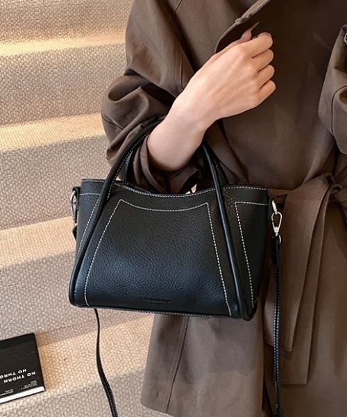 ショルダーバッグ バッグ 2WAYステッチミニショルダーバッグ
