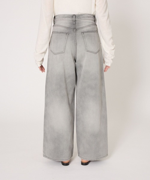 「BABYLONE」 デニムパンツ 36inch ブルー レディース_画像2