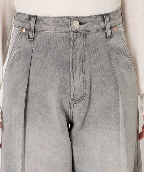 「BABYLONE」 デニムパンツ 36inch ブルー レディース_画像5