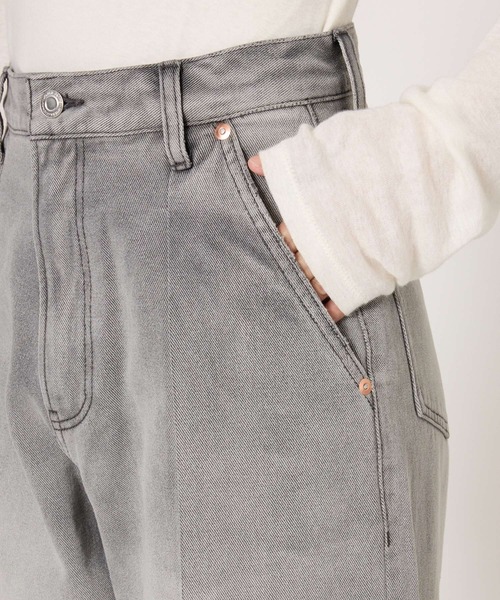 「BABYLONE」 デニムパンツ 36inch ブルー レディース_画像6