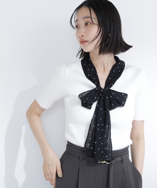 NATURAL BEAUTY BASIC（ナチュラルビューティーベーシック） ニット