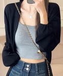 カーディガン uvカット 夏服。軽やかな透け感...の詳細画像1