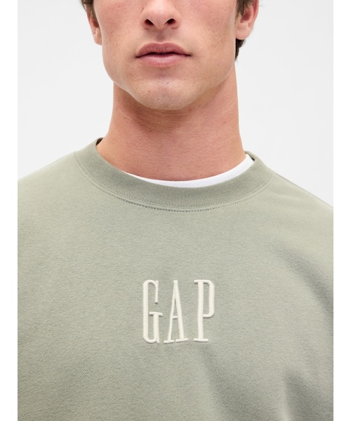 「GAP」 スウェットカットソー X-SMALL ピンク メンズ_画像8