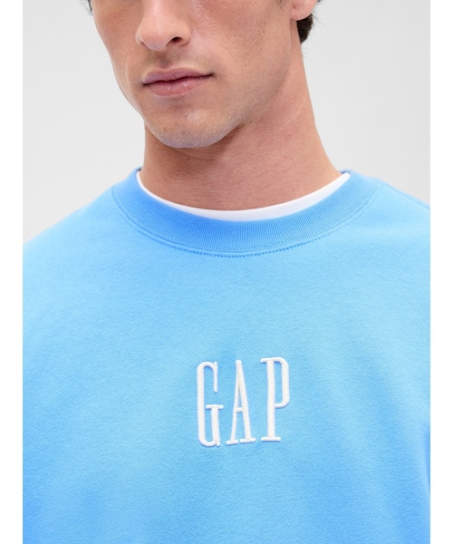 「GAP」 スウェットカットソー X-SMALL ピンク メンズ_画像9