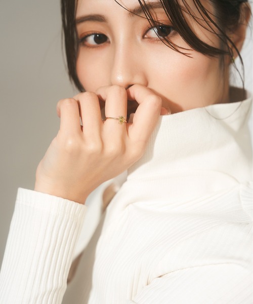 「Jewel closet by L&Co.」 リング 11号 イエローゴールド レディース_画像4