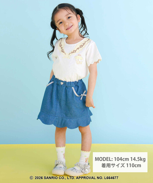 「SLAP SLIP」 「KIDS」半袖カットソー 100cm ブルー キッズ_画像2