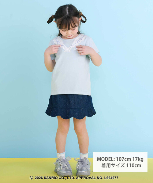 「SLAP SLIP」 「KIDS」半袖カットソー 100cm ブルー キッズ_画像5