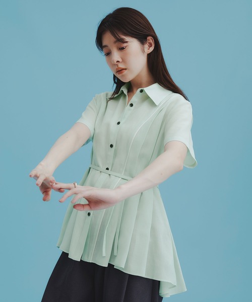 UNITED TOKYO（ユナイテッドトウキョウ） ブラウス シャツ 夏 半袖