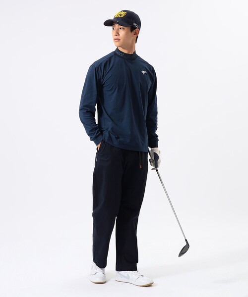 BEAMS GOLF ＆グラミチ　ソフトサーモゴルフパンツ 黒 BEAMS GOLF（ビームス ゴルフ） パンツ 「別注」GRAMICCI