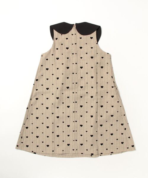 「nino」 「KIDS」サロペットスカート 140cm ベージュ キッズ_画像2