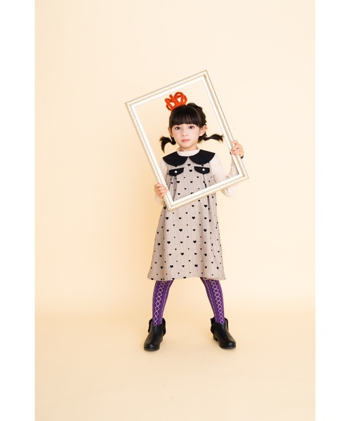 「nino」 「KIDS」サロペットスカート 140cm ベージュ キッズ_画像8
