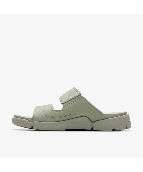 「Clarks」 サンダル UK8 グリーン メンズ_画像4