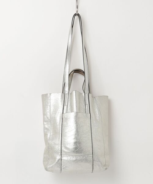 GIANNI CHIARINI（ジャンニ キアリーニ） 2WAYバッグ - シルバー